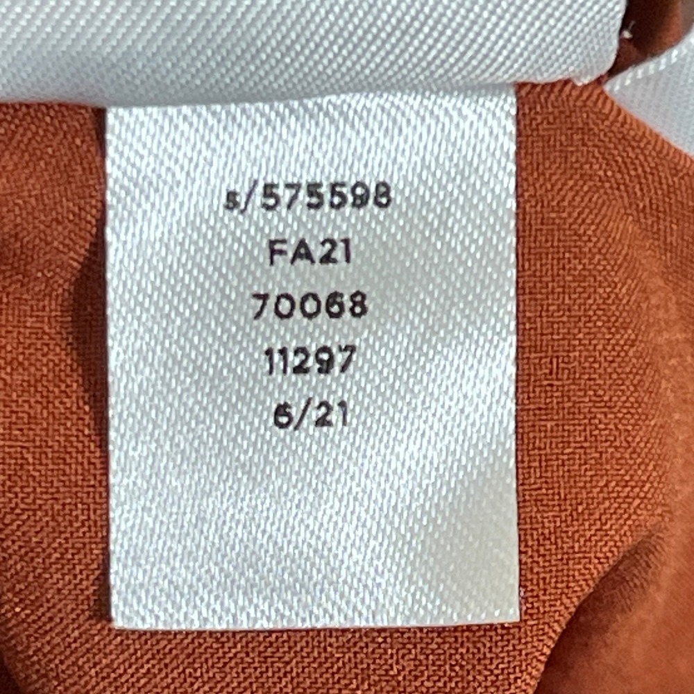 Loft Women's Sz M Burnt Orange‎ Tiered Madi Dress with Keyhole Opening - Picture 16 of 16